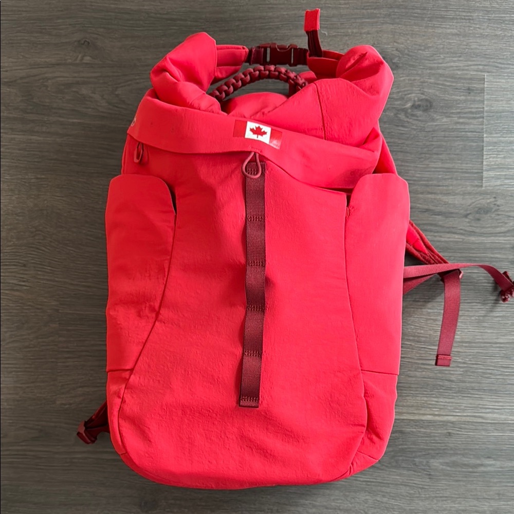 Lululemon Team Canada Rolltop Backpack